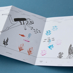 Calming stamps - Sea