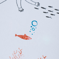 Calming stamps - Sea