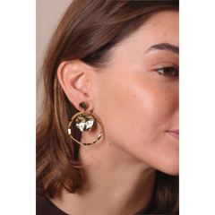 Boucles d'oreilles Clémence