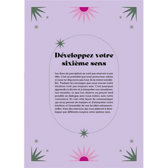 Mon cahier de coaching magique - Sixième Sens