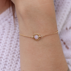 MASKALI | Bracelet pierre de lune