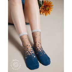 Chaussettes transparentes Nakameguro Denim