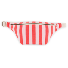 Sac banane Rayures Candy pink / Rouge
