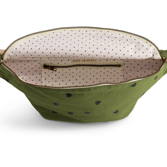 Sac banane Coeur Kaki