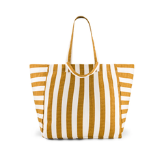 Sac cabas Elisa Rayures Caramel
