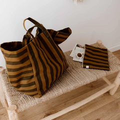 Sac cabas Elisa Rayures Cumin