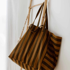 Sac cabas Elisa Rayures Cumin