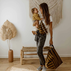 Sac cabas Elisa Rayures Cumin