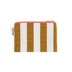 Porte-monnaie Marie Rayures Caramel