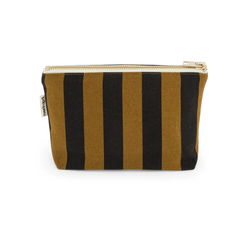 Pochette Sofia - Rayures Cumin / Noir