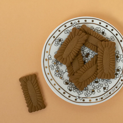 Assiette en porcelaine Myosotis