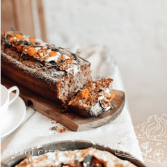 Bougie parfumée artisanale cire végétale - Carrot cake