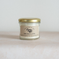 Bougie parfumée artisanale cire végétale - Thé Chai Latte