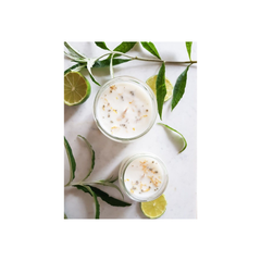 Bougie parfumée artisanale cire végétale - Verveine Citron