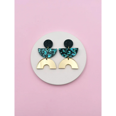 Boucles d'oreilles Ronette - Turquoise