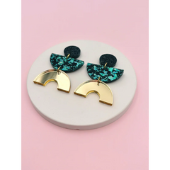Boucles d'oreilles Ronette - Turquoise
