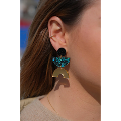 Boucles d'oreilles Ronette - Turquoise