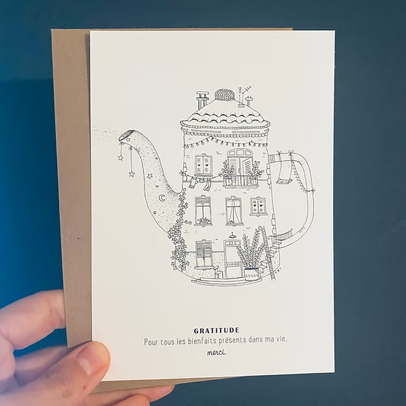 Carte de voeux - Gratitude
