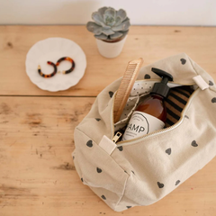 Trousse de toilette Vic - Coeur Sable