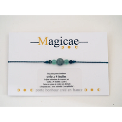 Bracelet porte bonheur - Trèfle à 4 feuilles