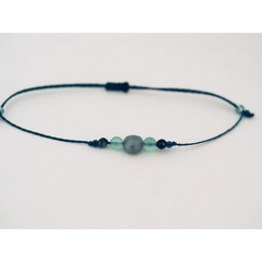 Bracelet porte bonheur - Trèfle à 4 feuilles