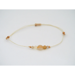 Bracelet porte bonheur - Champagne !
