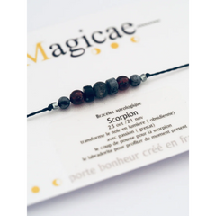 Bracelet porte bonheur Astrologique- Scorpion