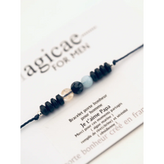 Bracelet porte bonheur Homme - Je t'aime Papa