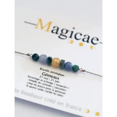 Bracelet porte bonheur Astrologique - Gémeaux