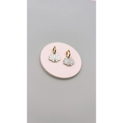Boucles d'oreilles Créoles Coquillages