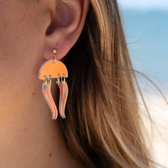 Boucles d'oreilles Méduses