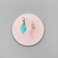Boucles d'oreilles Créoles Coquillages Spirales