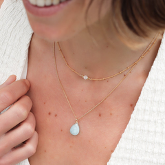 ENYA | Collier Cristal de roche