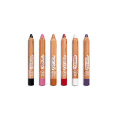Kit de 6 crayons de maquillage - Monde des horreurs
