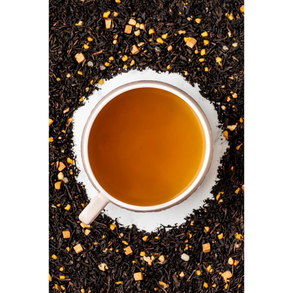 Thé Noir au Caramel Beurre Salé - 100g