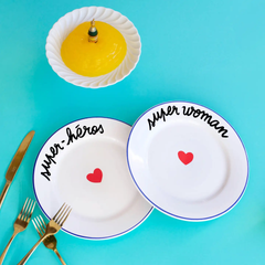 Assiette Super-Héros