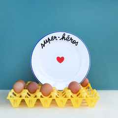 Assiette Super-Héros