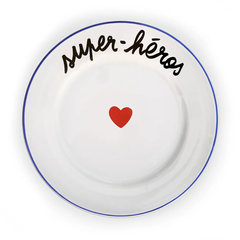 Assiette Super-Héros