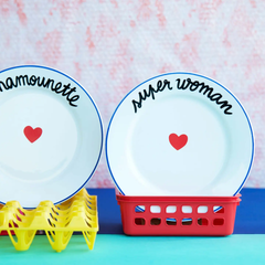 Assiette Super Woman