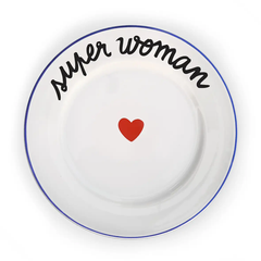 Assiette Super Woman
