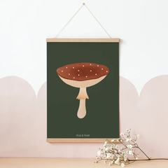 Affiche A4 Champignon