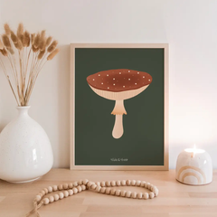 Affiche A4 Champignon