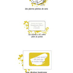 Bracelet porte bonheur - Passionnément