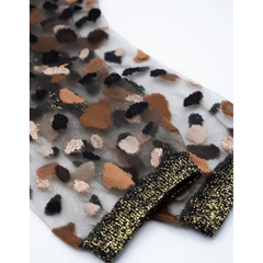 Chaussettes transparentes Lac Givré Brune