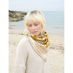 Foulard Indiennes Twill de coton - Bronze