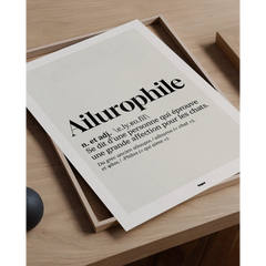 Affiche Ailurophile