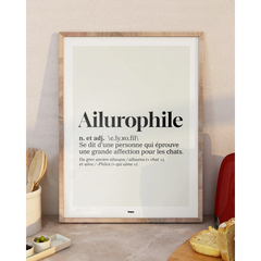 Affiche Ailurophile