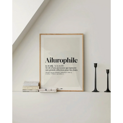 Affiche Ailurophile