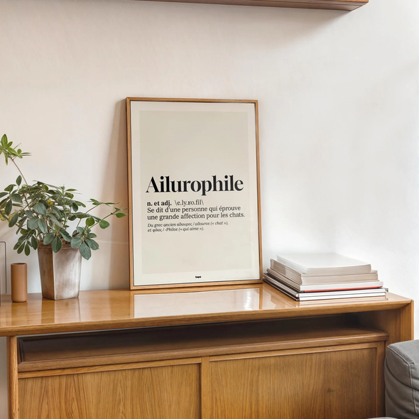 Affiche Ailurophile