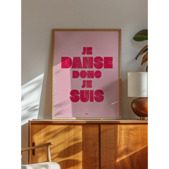 Affiche Je danse donc je suis